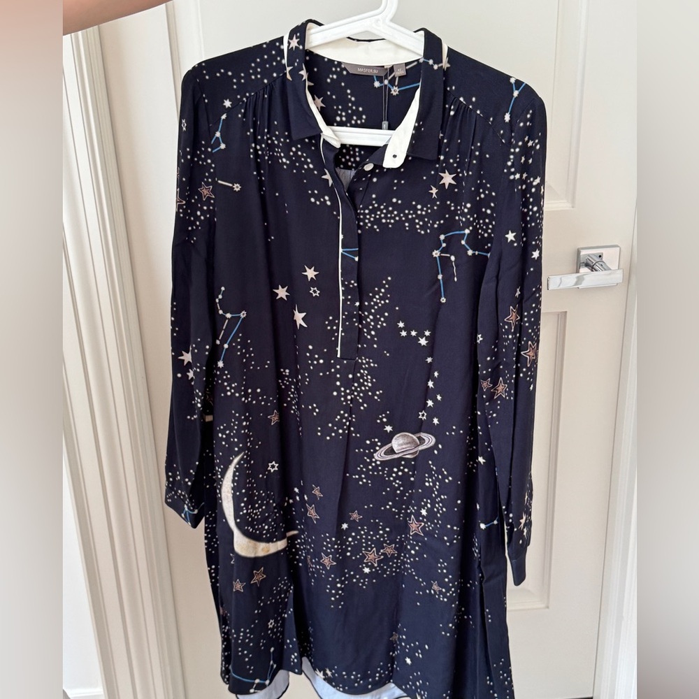 Masfer.Su Navy Starry Night Dress size 42/170/92A